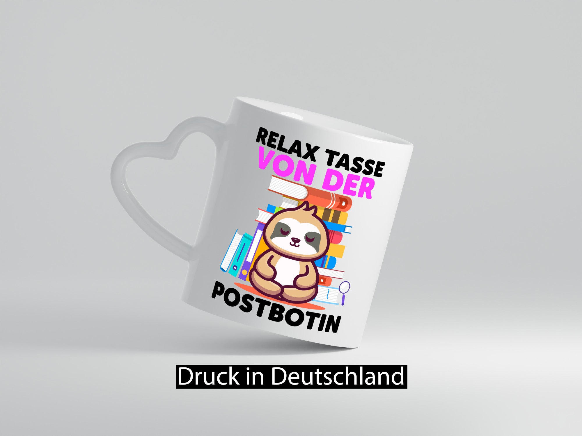 Relax Tasse: Postbotin | Beruf Post Briefträger Geschenk Arbeit Kollegen Büro
