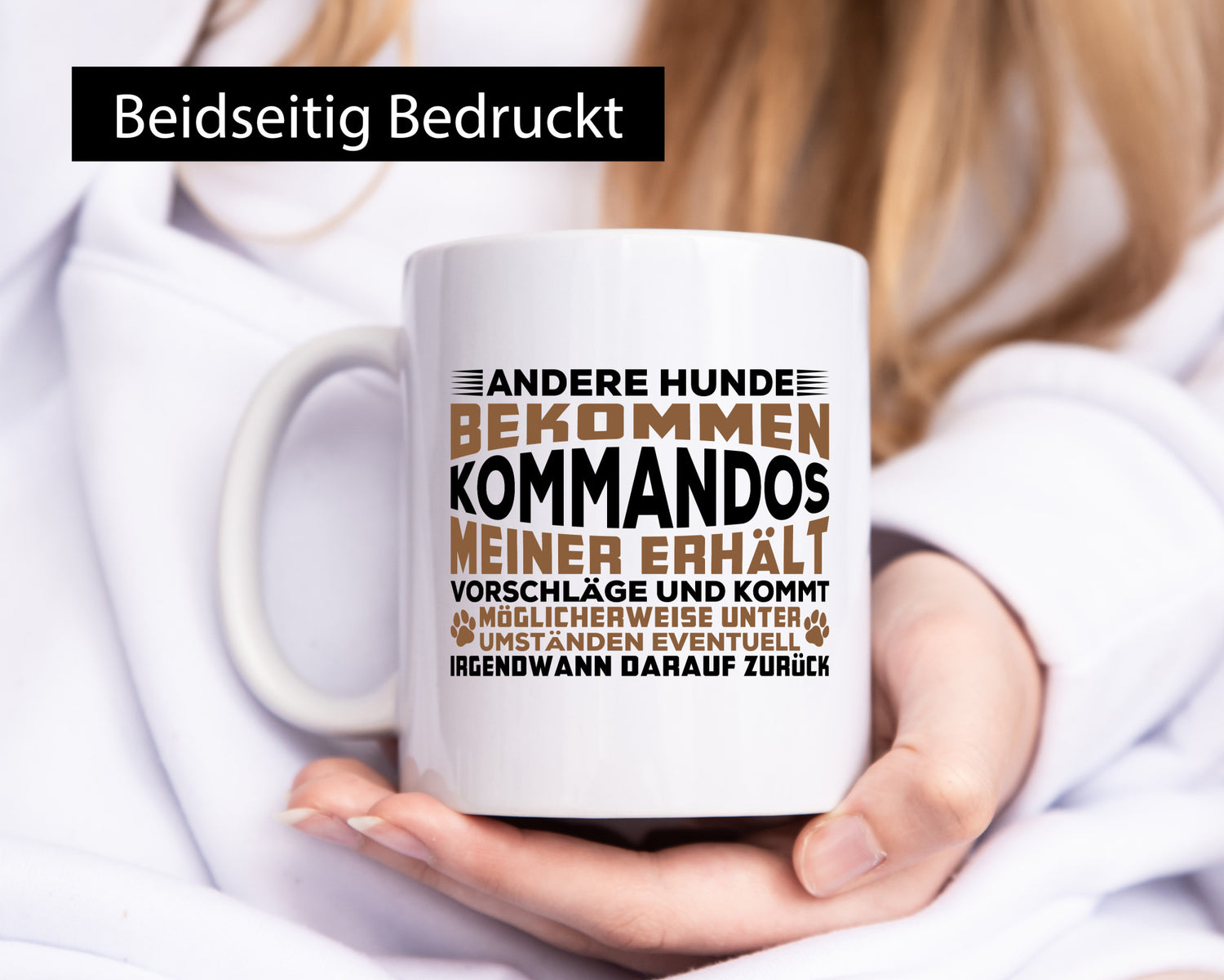 Hunde Training | Hundebesitzer Tasse Hundekommando vl4 Geschenk Tierliebhaber