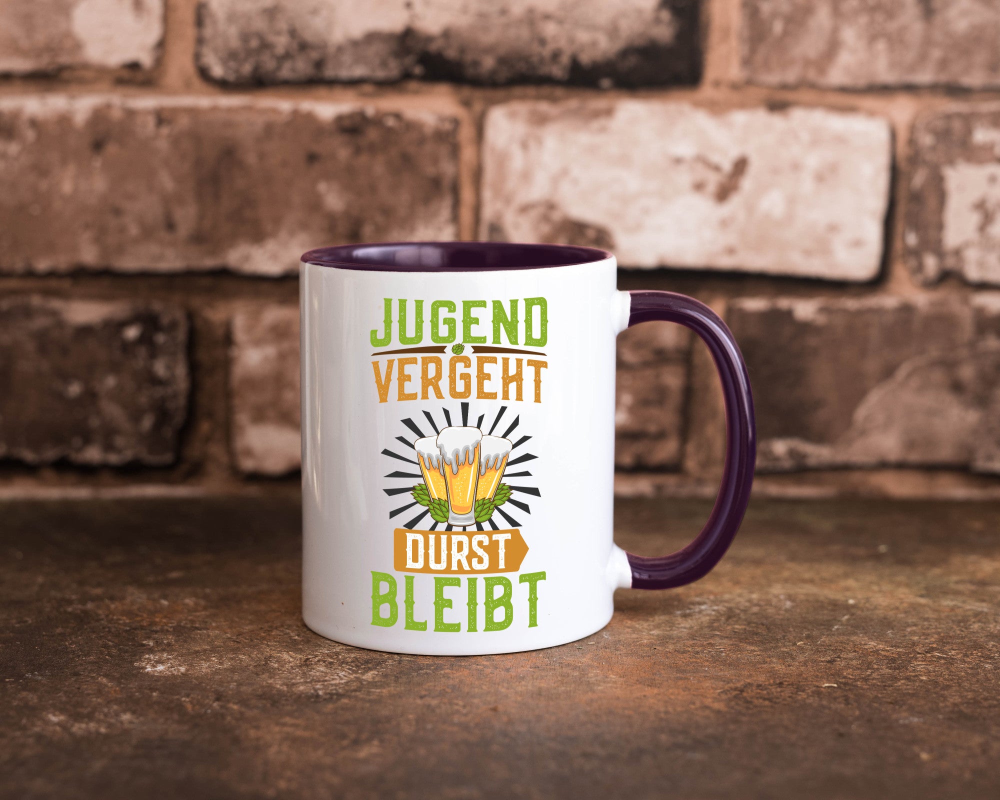 Jugend vergeht durst bleibt | Biertrinker Bierliebhaber lustiger Spruch