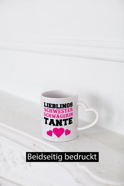 Lieblings Schwester lustig Humor Geschenkidee Geschenk Tasse