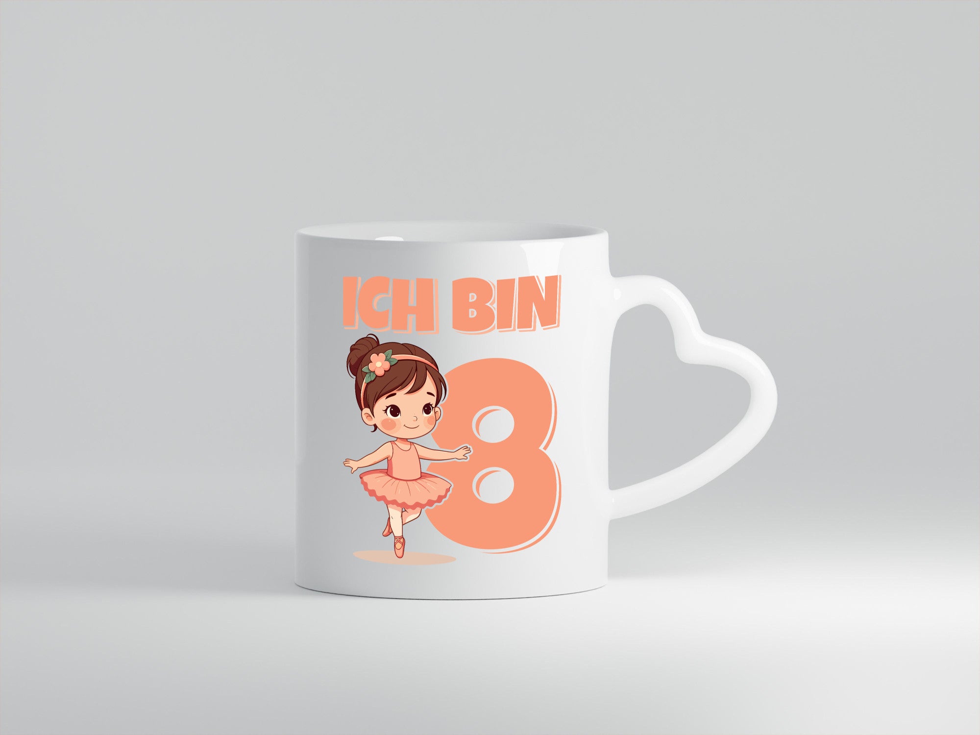 8 Geburtstag | Jahre Ballerina Mädchen Ballet Geschenk Geschenkidee lustiger