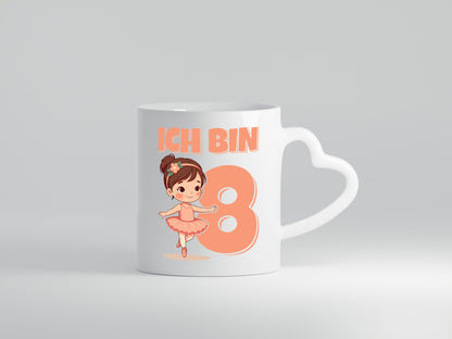 8 Geburtstag | Jahre Ballerina Mädchen Ballet Geschenk Geschenkidee lustiger
