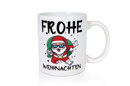 Frohe Weihnachten | Rock-n-Roll Humor Geschenkidee Tasse