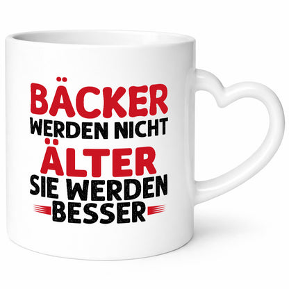 Bäcker werden nicht älter Sie besser lustig Humor Geschenkidee Geschenk Tasse