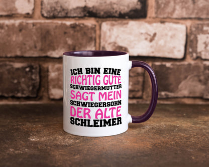 Gute Schwiegermutter lustig Familie Geschenkidee Geschenk Tasse