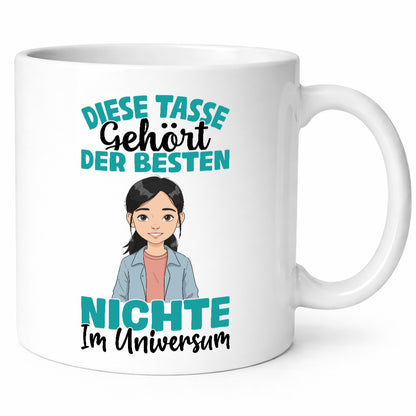 Im Universum: Tante | Beste Familie Geschenk Geschenkidee lustiger Spruch Tasse