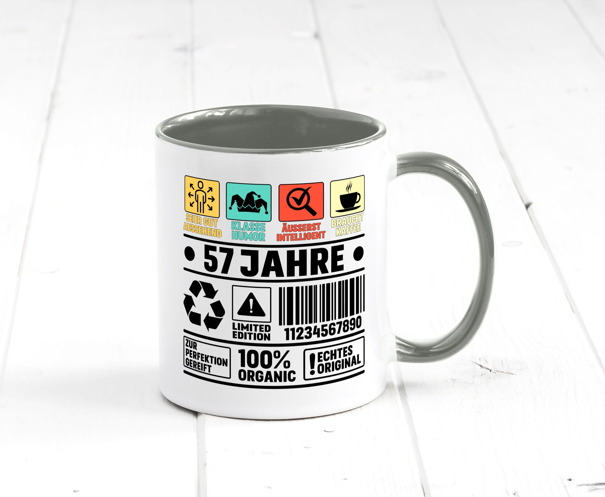 57. Geburtstag | 57 Jahre Humor Limited Edition lustig Geschenkidee Geschenk