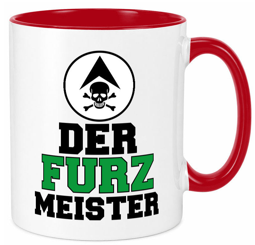 Der Furz Meister | Männer Tasse derber Humor Furzen lustiger Spruch Geschenk