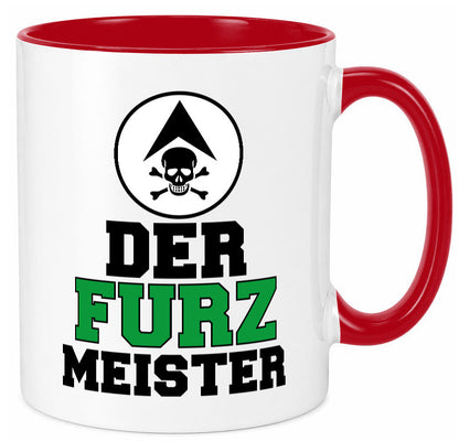 Der Furz Meister | Männer Tasse derber Humor Furzen lustiger Spruch Geschenk