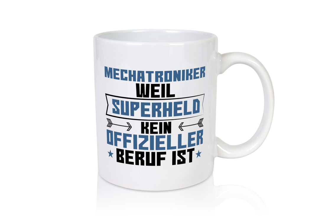 Superheld Mechatroniker | KFZ lustig Humor Geschenkidee Geschenk Tasse