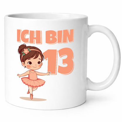 13 Geburtstag | Jahre Ballerina Mädchen Ballet Geschenk Geschenkidee lustiger