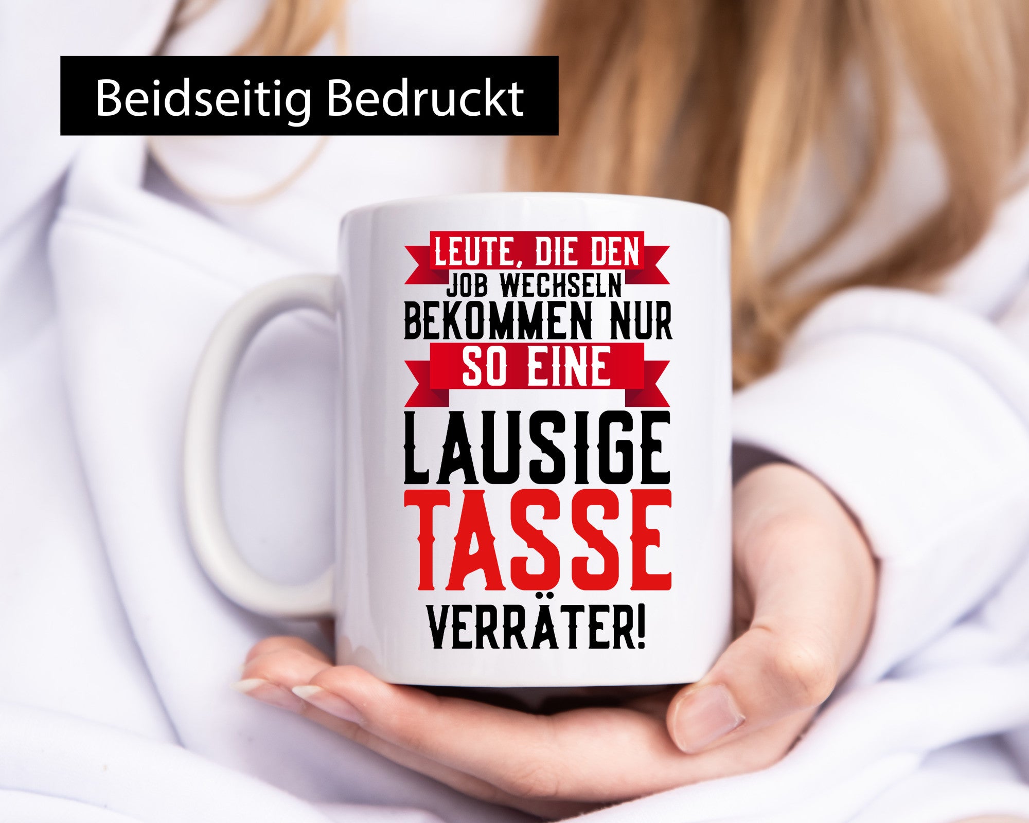 Jobwechsel | Verräter Kollegen Abschied Büro Arbeit Humor Geschenkidee Tasse
