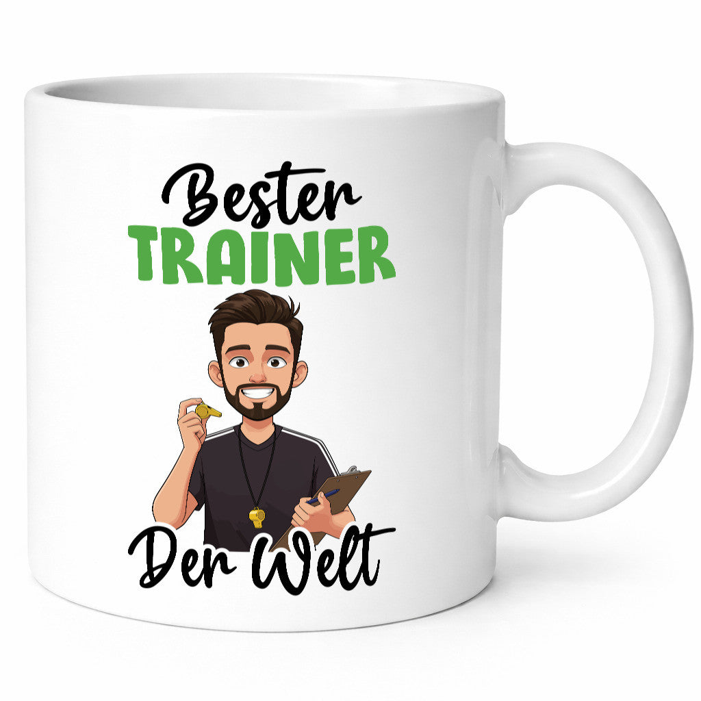 Bester Trainer | Verein Sport v2 Humor Geschenkidee Tasse