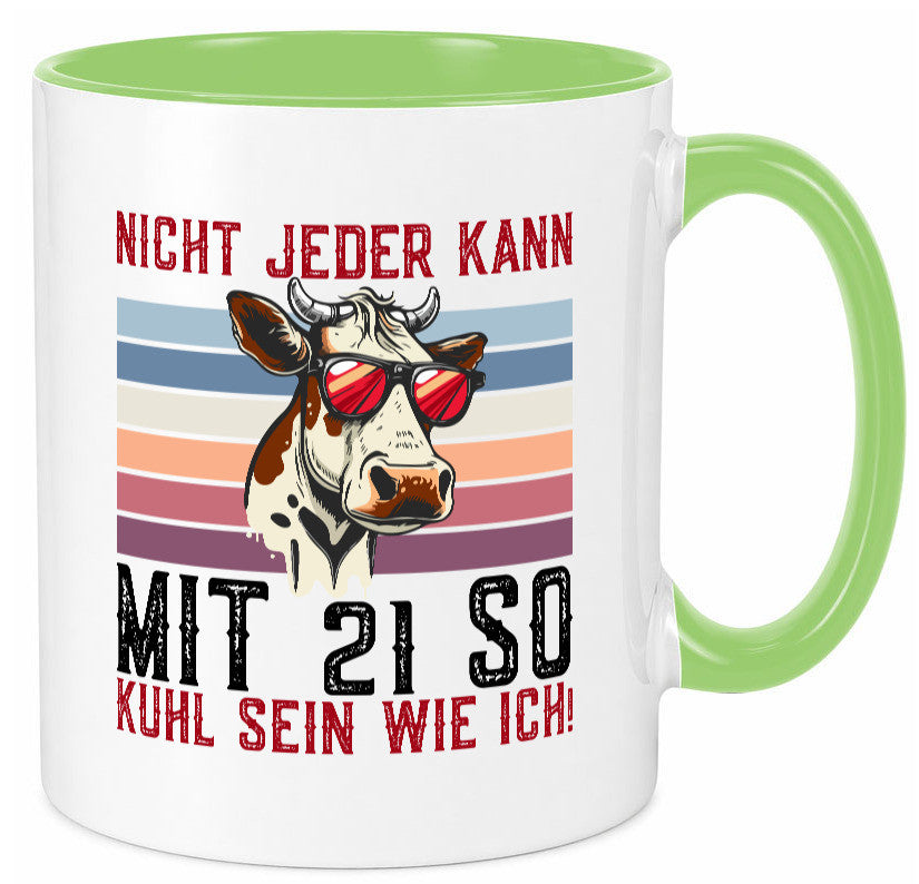 Mit 21 so gut aussehen | 21. Geburtstag Landwirt Bauer v2 Humor Geschenkidee