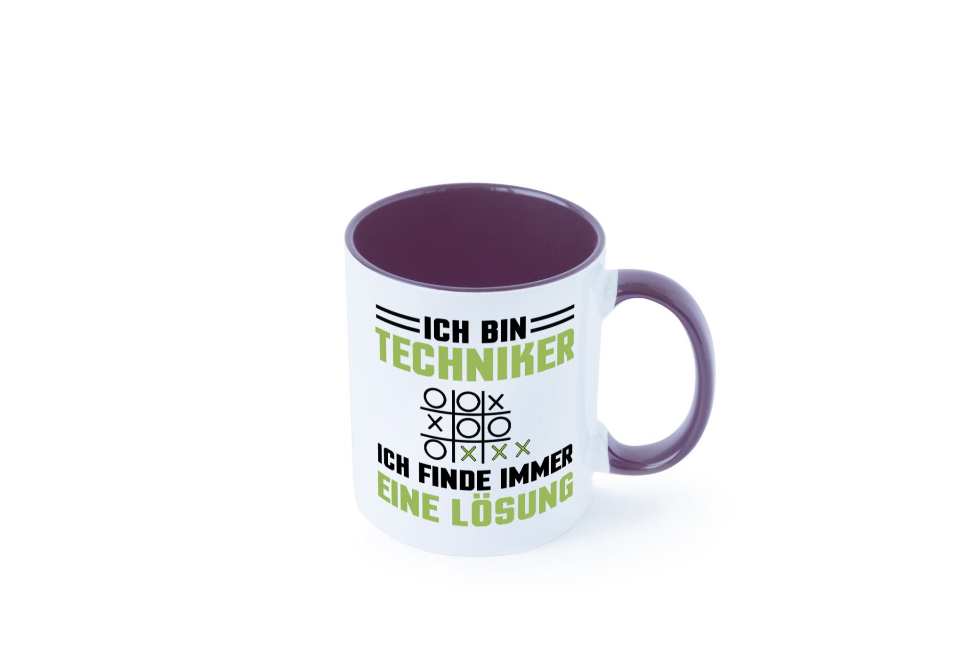 Ich bin Techniker finde immer eine Lösung | lustiger Spruch Geschenk Humor