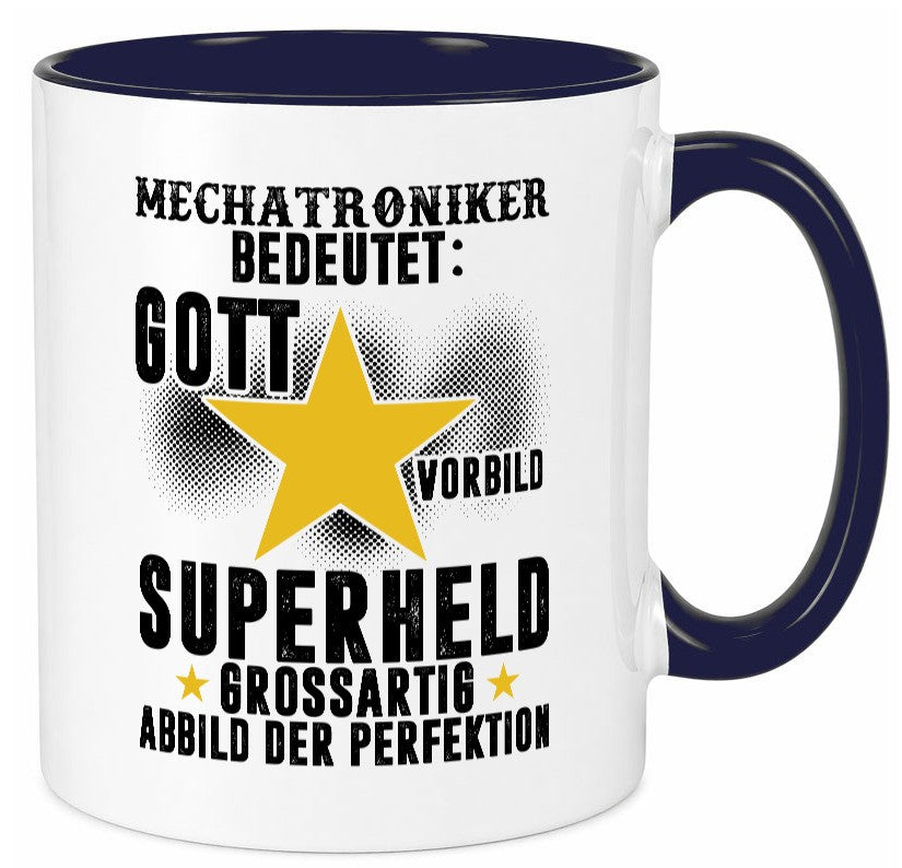 Bedeutung von Mechatroniker | KFZ Geschenkidee Humor Tasse