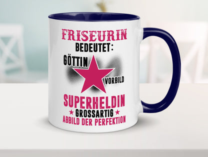 Bedeutung von Friseurin | Friseuse Frisörin lustiger Spruch Geschenk Humor
