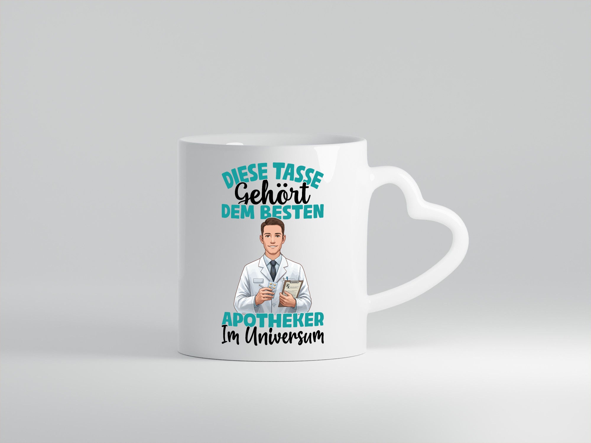 Im Universum: Apotheker | Apotheke Pharmazie Geschenkidee Humor Tasse
