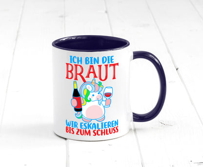 Junggesellinnenabschied | JGA Braut Einhorn Eskalation v2 lustig Humor