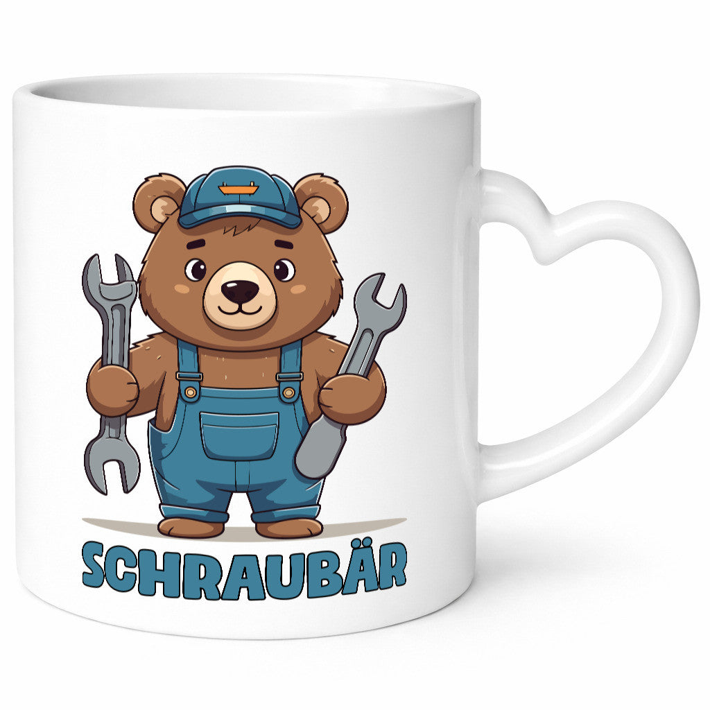 Schraubär | Bär Mechaniker Schrauber Geschenk Humor Geschenkidee lustiger