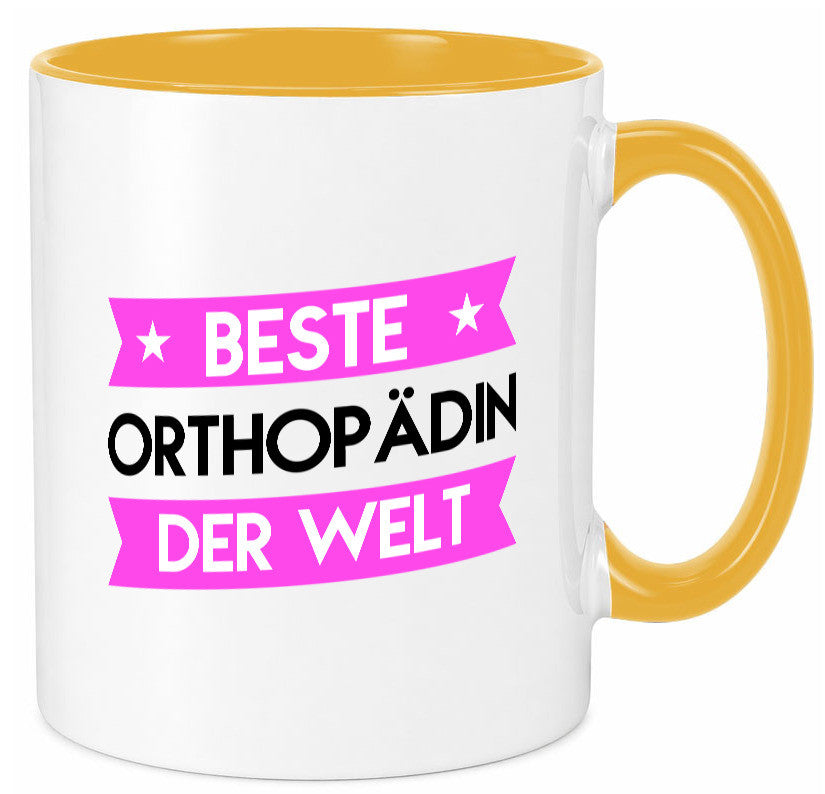 Beste Orthopädin |Orthopädie lustiger Spruch Geschenk Humor Geschenkidee Tasse
