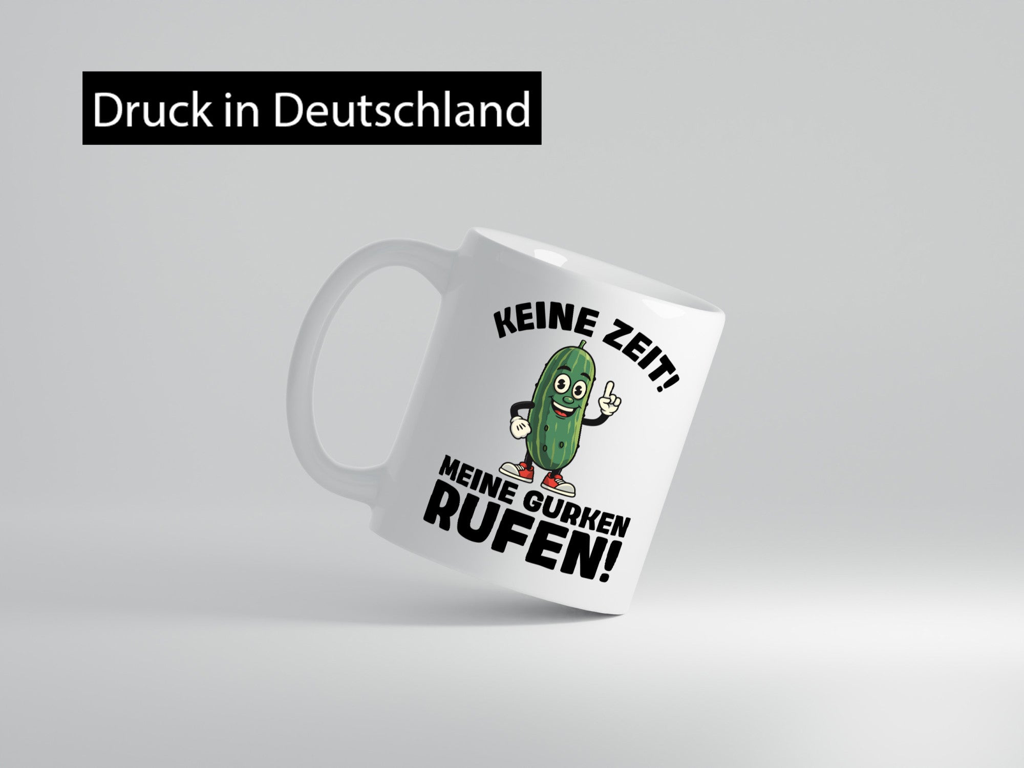 Keine Zeit meine gurken rufen | Hobbygärtner Gurcken Geschenkidee Humor Tasse