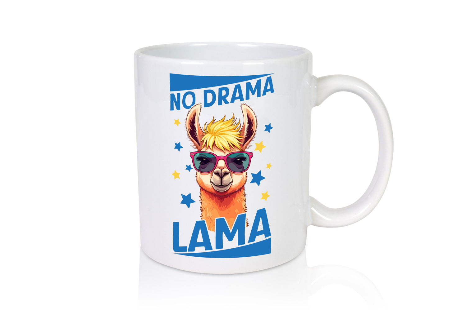 No Drama Lama | Alpaka mit Sonnenbrille Geschenk Humor Geschenkidee lustiger