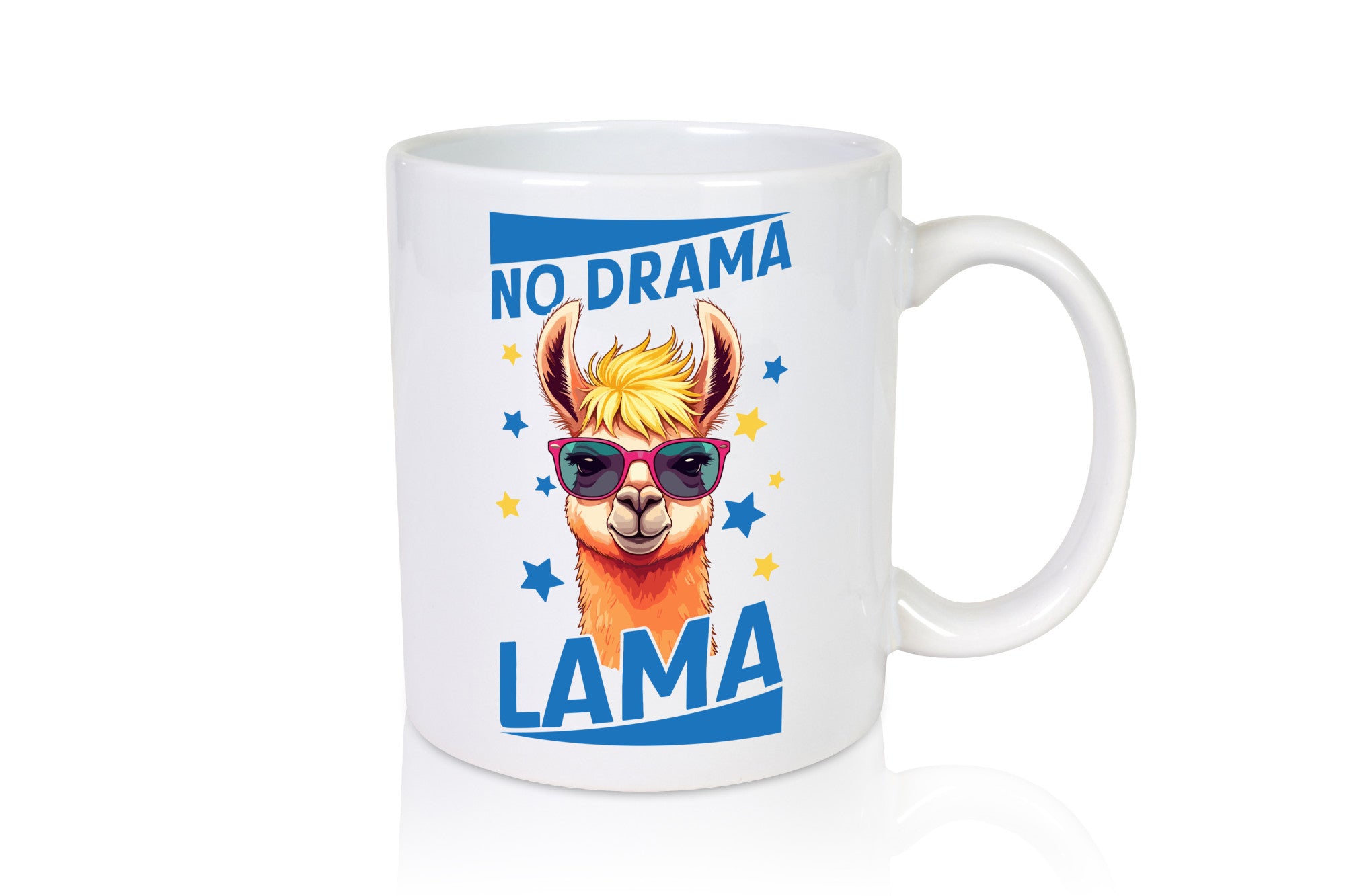 No Drama Lama | Alpaka mit Sonnenbrille Geschenk Humor Geschenkidee lustiger