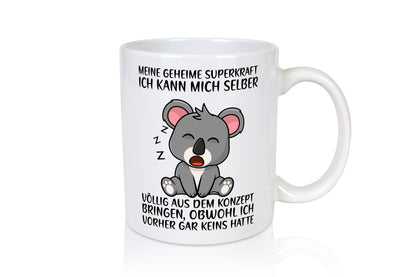 Geheime Superkraft | schlafender Bär Superheld Superman lustiger Spruch