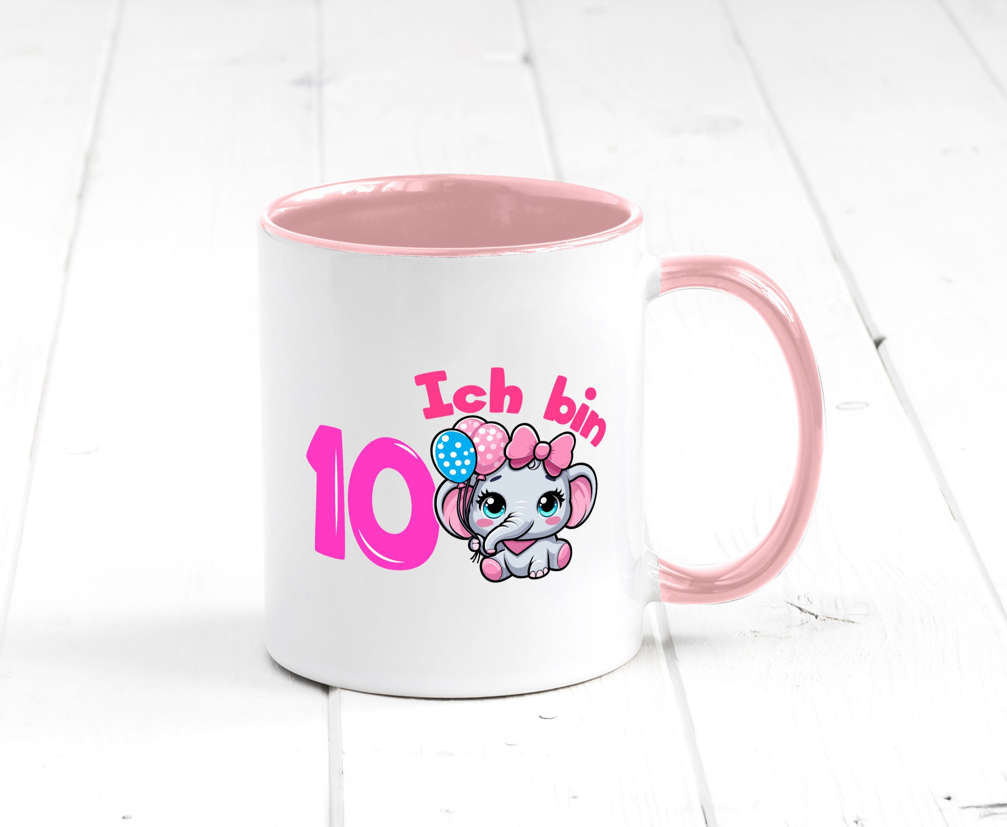 10. Geburtstag | 10 Jahre Elefant Mädchen Geschenk Geschenkidee lustiger Spruch