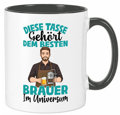 Im Universum: Brauer | Bier Brauerei Geschenk Humor Geschenkidee lustiger
