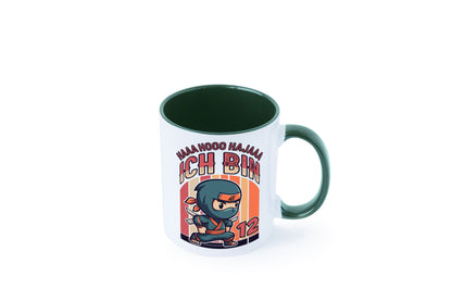 12. Geburtstag | Ninja Junge 12 Jahre Humor Geschenkidee Tasse