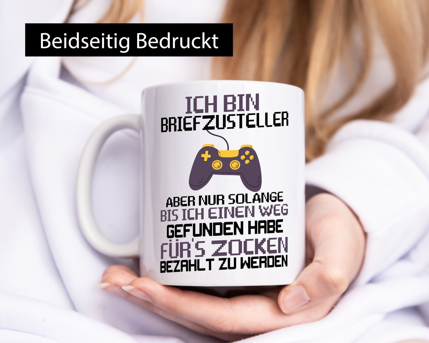 Briefzusteller | Postbote Paketdienst Gamer Zocken Geschenk Humor Geschenkidee