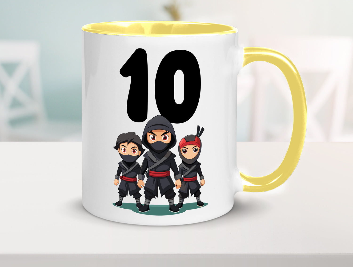 10. Geburtstag | 10 Jahre Ninja Humor Geschenkidee Tasse