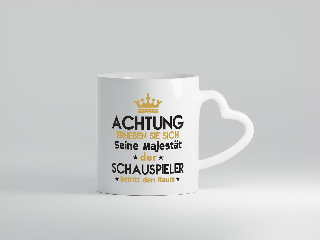 Seine Majestät Schauspieler | Theater lustiger Spruch Geschenk Humor