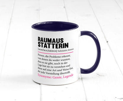 Raumausstatterin | Wohn Ausstatterin Beruf Humor Geschenk Arbeit Kollegen Büro