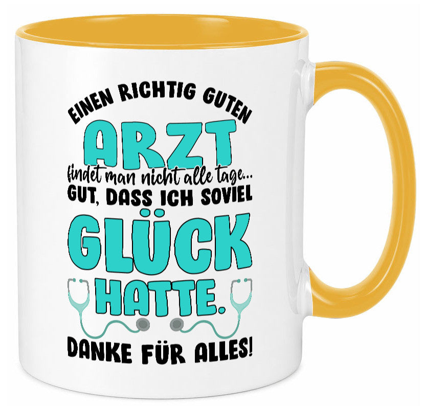 Richtig guter Arzt | Dankeschön Tasse Ärzte Spruch vl9 Humor Geschenkidee