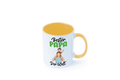 Bester Papa | Vatertag Daddy Familie lustiger Spruch Geschenk Geschenkidee Tasse