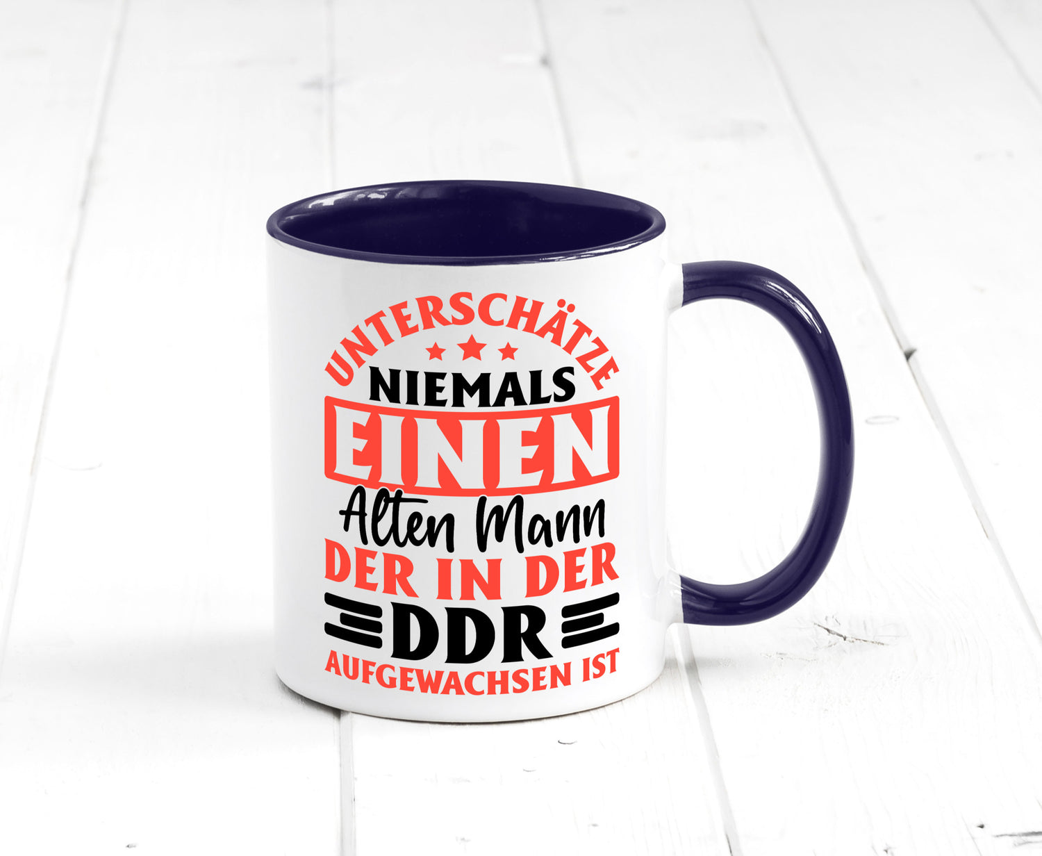 DDR Männer | Ostdeutschland Opa Ossi Vatertag vl9 lustiger Spruch Geschenk