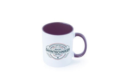 Geprüft und sicher: Zahntechniker | Zahnmedizin Humor Geschenkidee Tasse