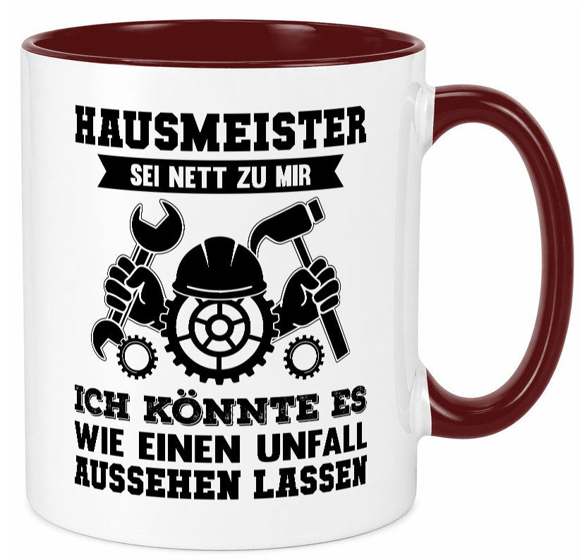 Hausmeister | Es könnte wie ein Unfall aussehen lustig Humor Geschenkidee