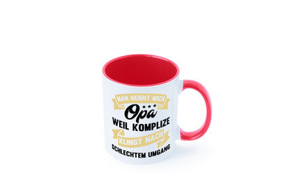 Man nennt mich Opa | Bester der Welt Humor Familie Geschenkidee Tasse