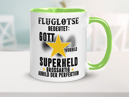 Bedeutung von Fluglotse | Flugverkehr Flughafen Geschenk Humor Geschenkidee