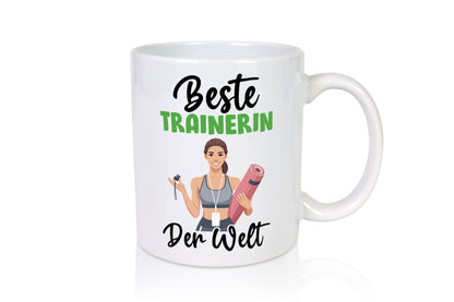 Beste Trainerin | Sportverein Humor v2 lustiger Spruch Geschenk Geschenkidee