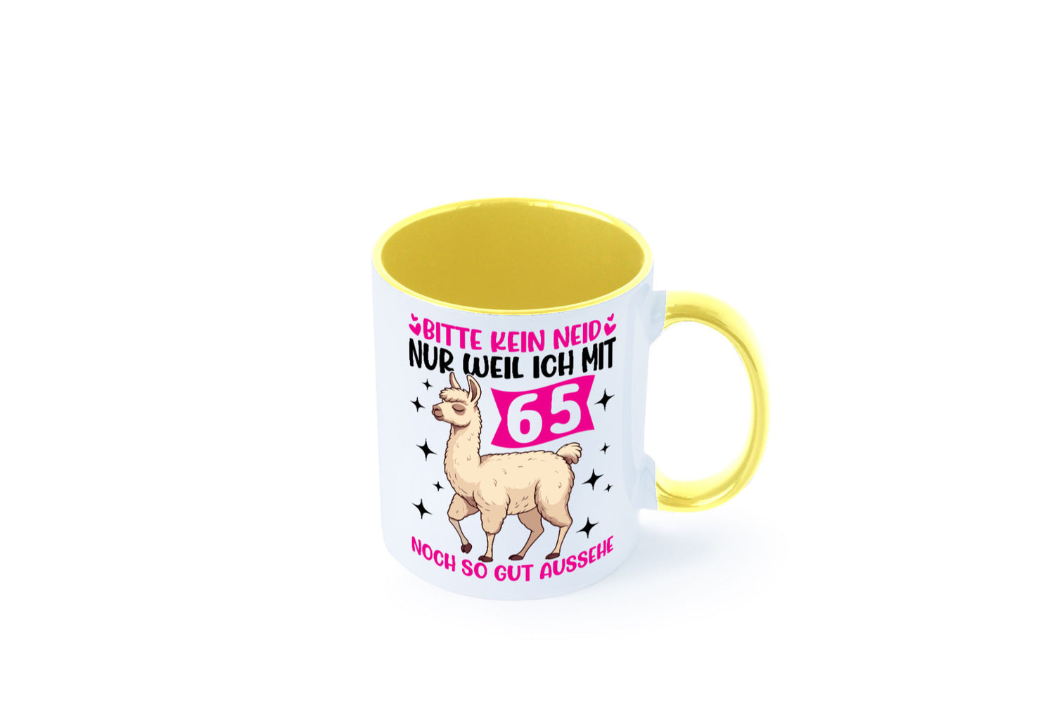 65. Geburtstag | 65 Jahre Lama gut aussehen Geschenkidee Humor Tasse