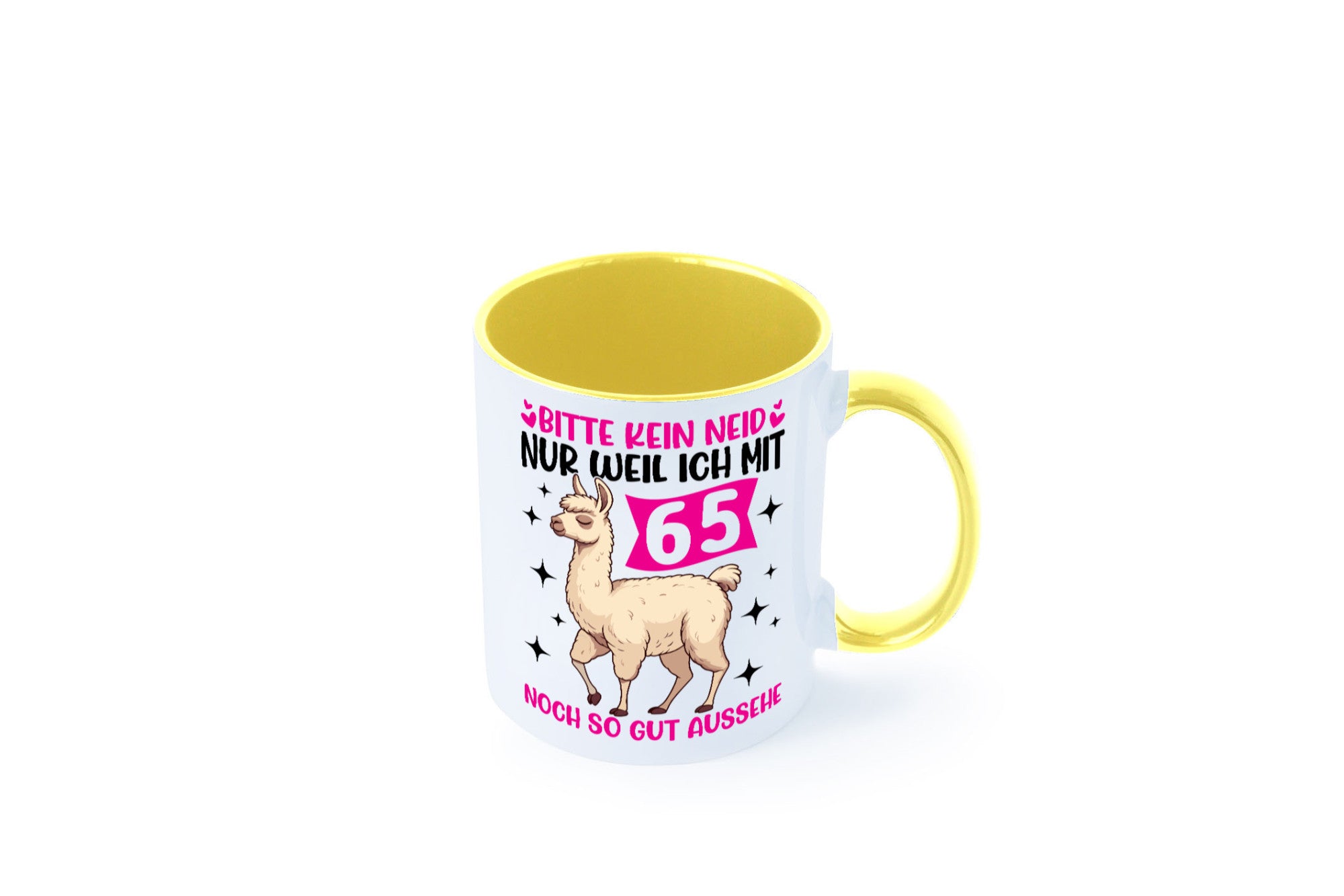 65. Geburtstag | 65 Jahre Lama gut aussehen Geschenkidee Humor Tasse