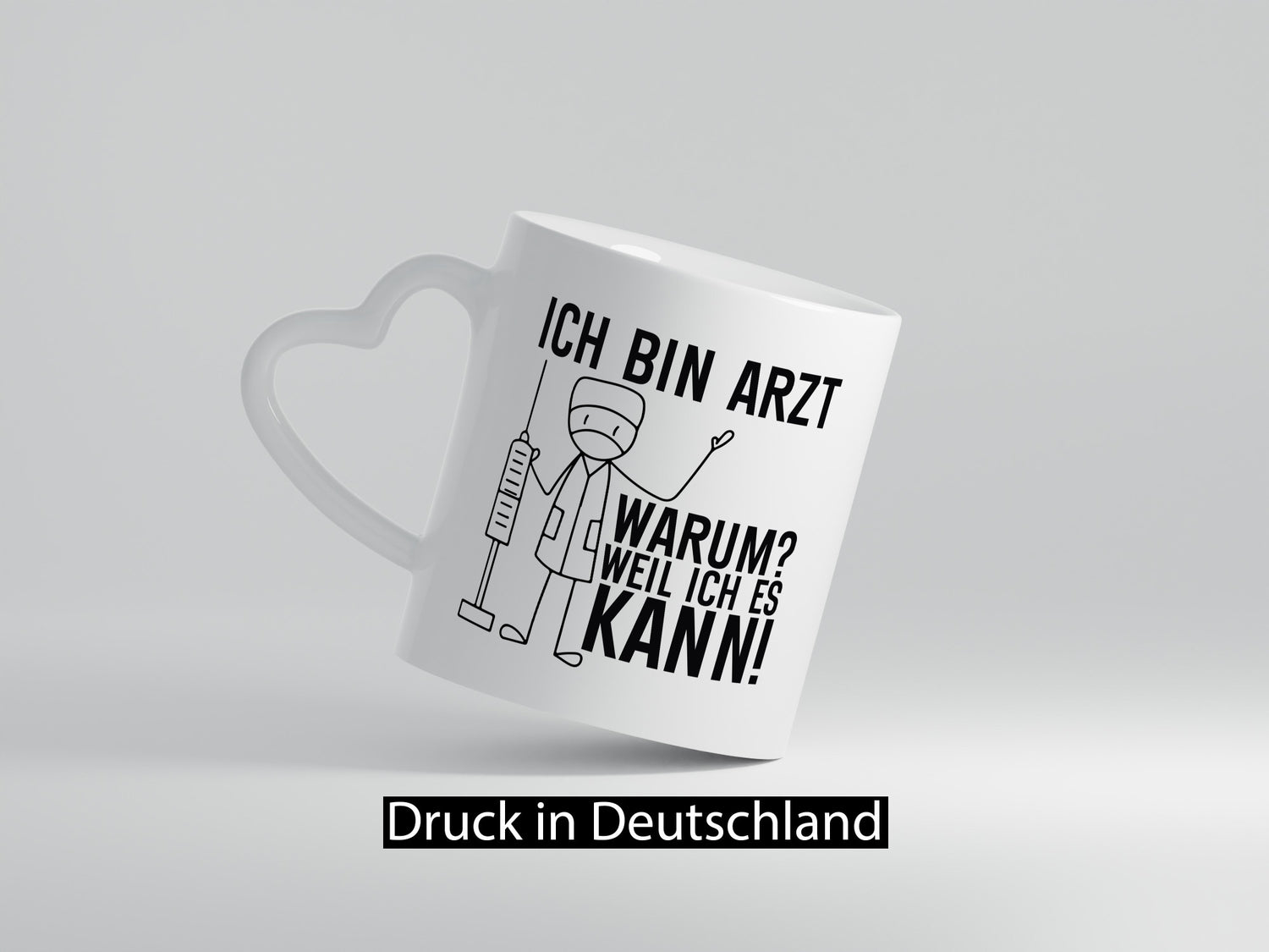 Ich bin Arzt weil es kann | Ärzte Doktor Klinik Geschenk Humor Geschenkidee
