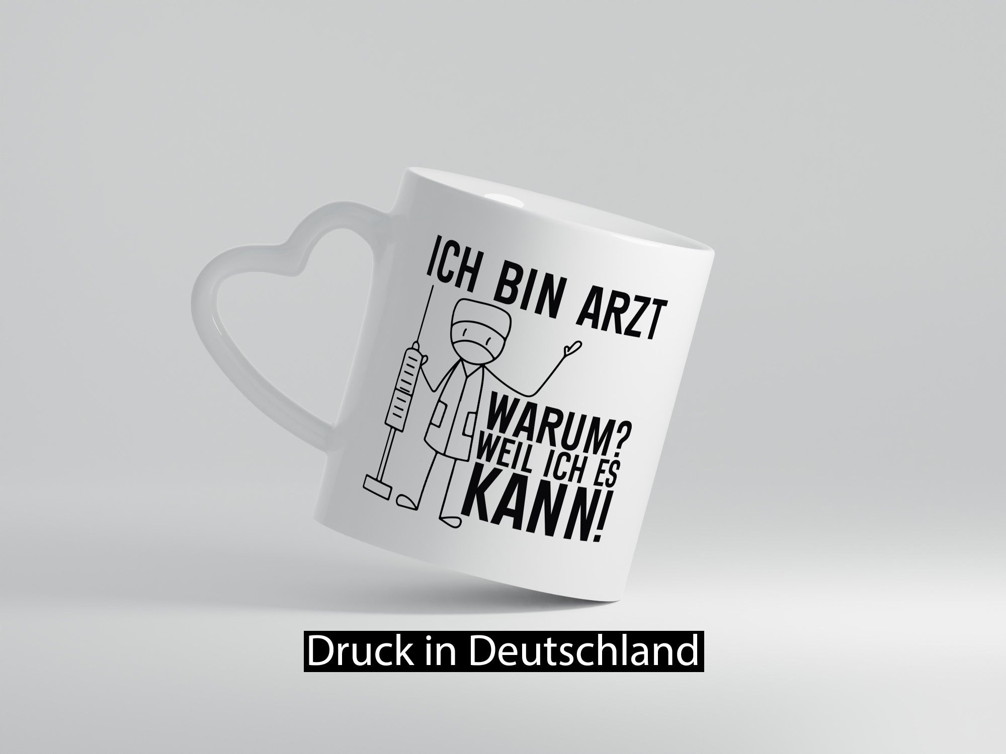 Ich bin Arzt weil es kann | Ärzte Doktor Klinik Geschenk Humor Geschenkidee