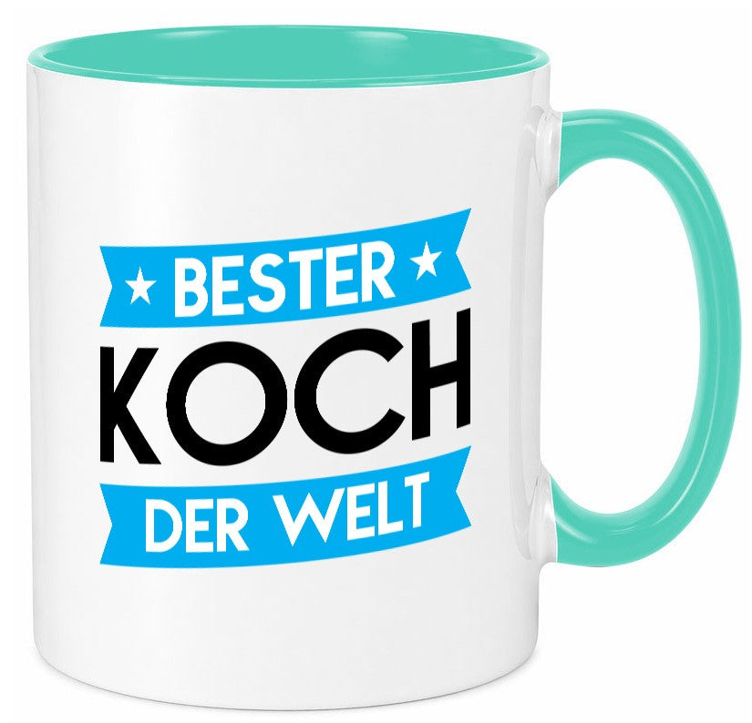 Bester Koch | Chefkoch lustiger Spruch Geschenk Arbeit Kollegen Büro Tasse