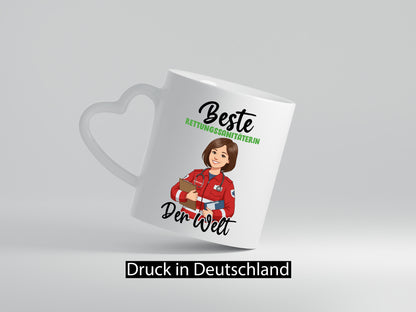 Beste Rettungssanitäterin | Sanitäter v2 Geschenkidee Humor Tasse